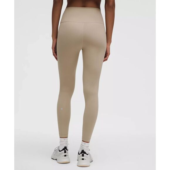 Lululemon Wunder Train High-Rise Tight 25" Sheer Oak Size 14 NWT - Picture 2 of 4